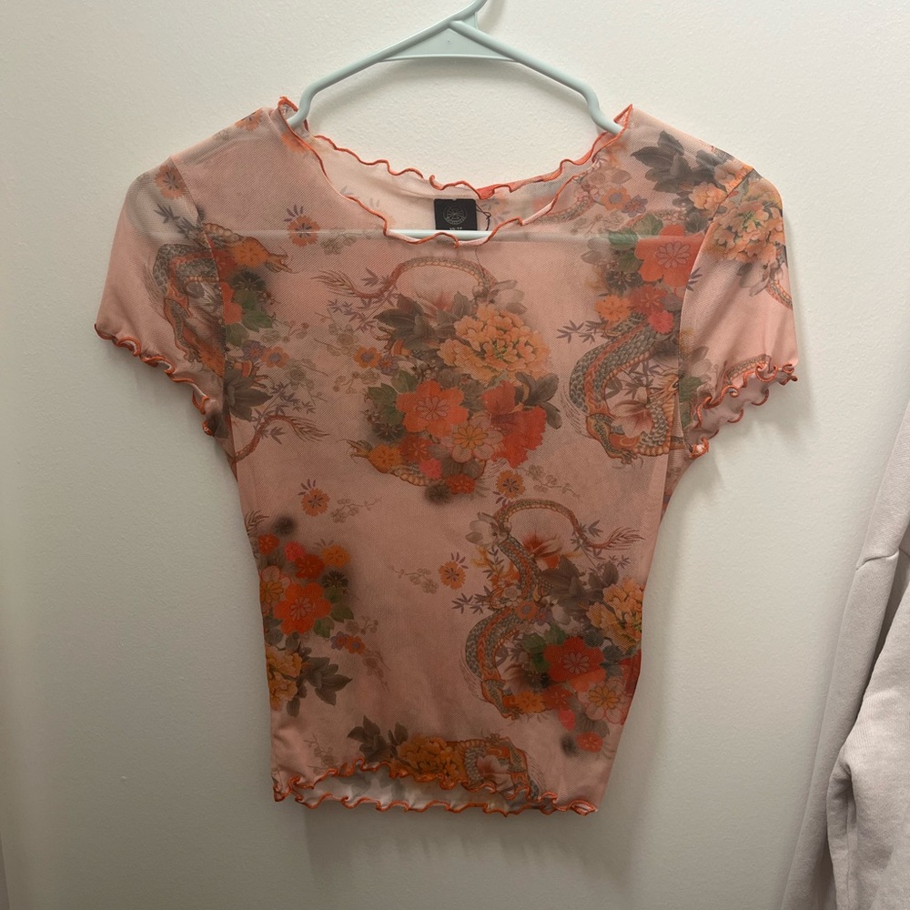 Urban Outfitters mesh t shirt Size XS